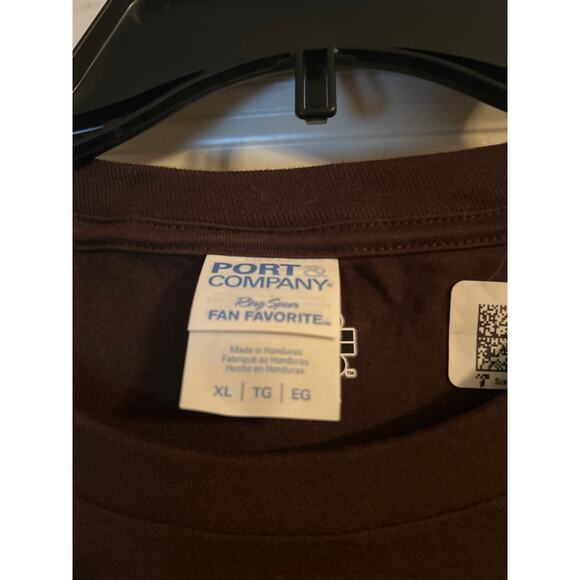 NWT Port and Company Brown Star Wars Men's Cut T Shirt Short Sleeve Size XL - Picture 3 of 4